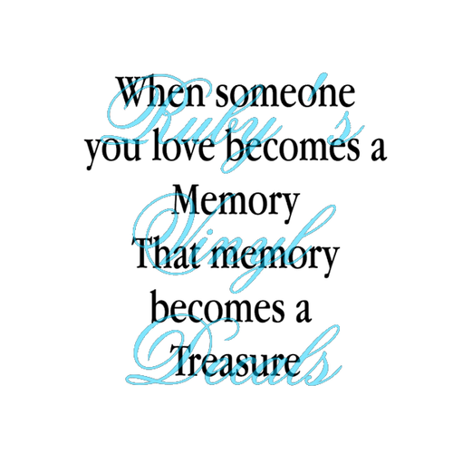 When Someone You Love Becomes A Memory Plain