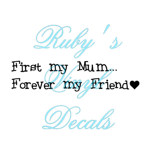 First My Mum