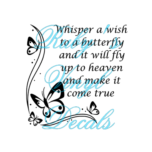 Whisper A Wish To A Butterfly
