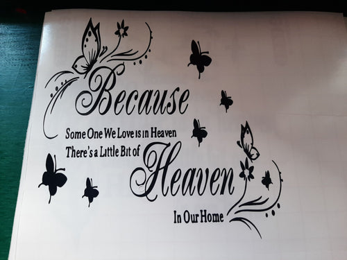 Because Someone We Love Is In Heaven Butterflies