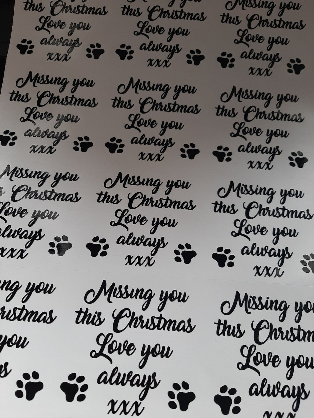 Missing You This Christmas Pet