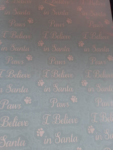 I Believe In Santa Paws