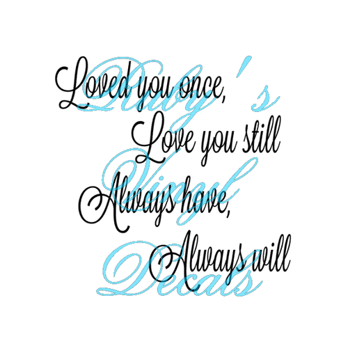 Loved You Once
