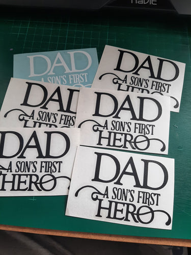 Dad A Son's First Hero