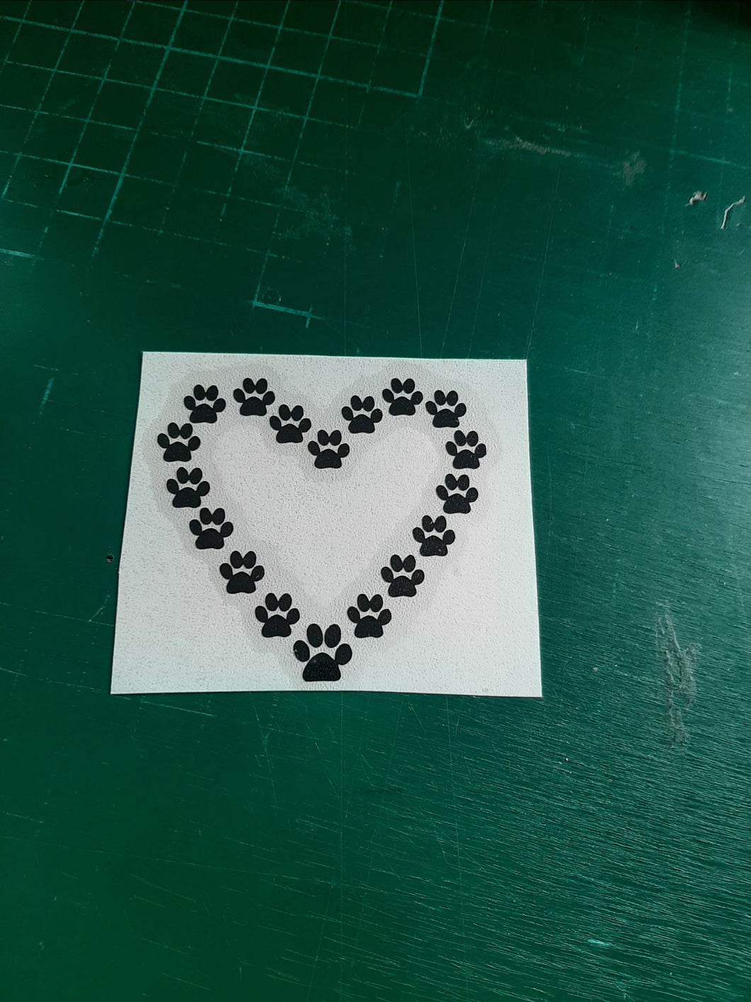 Pawprint Heart