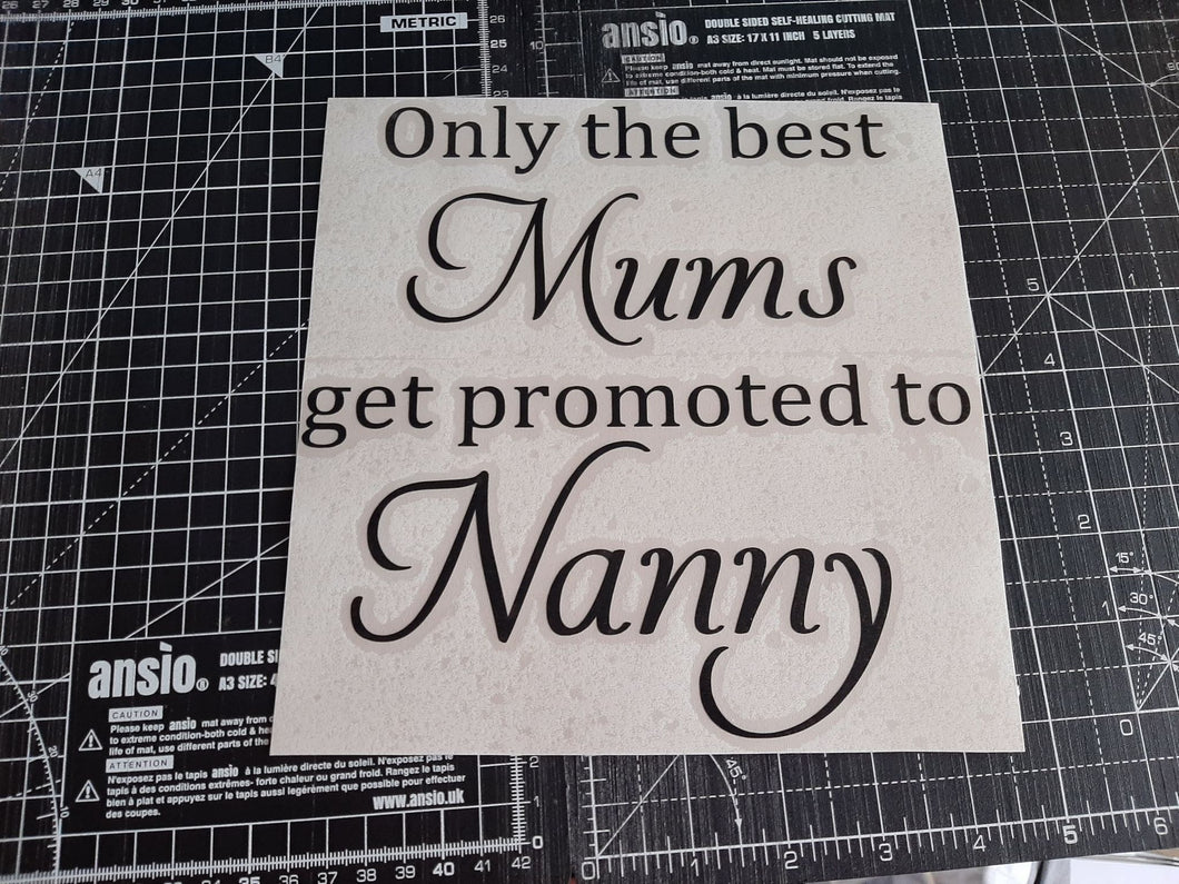 Only The Best Mums Get Promoted