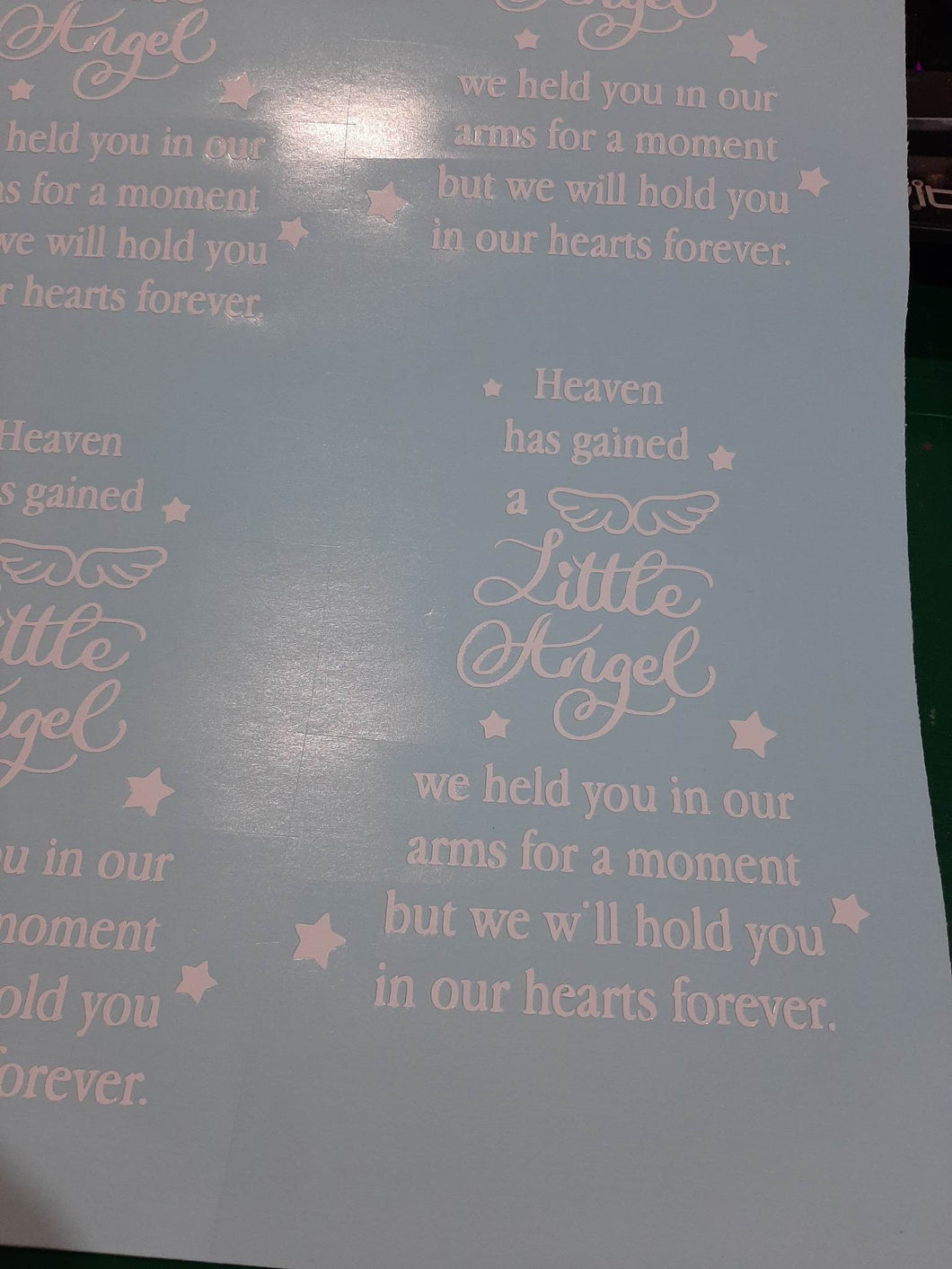 Heaven Has Gained A Little Angel