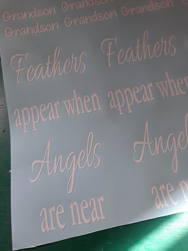 Feathers Appear When Angels Are Near