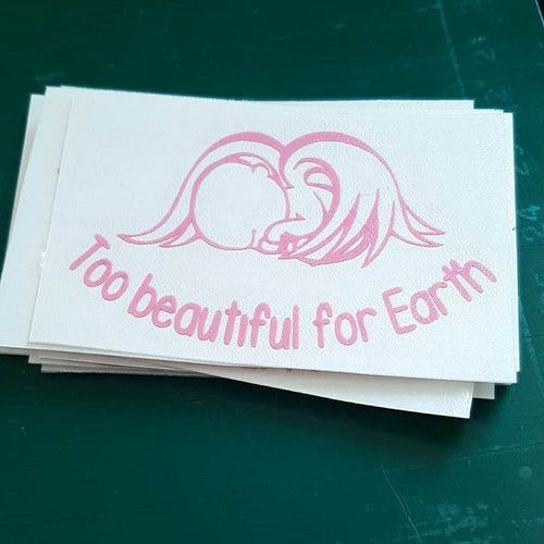 Too Beautiful For Earth Angel Baby