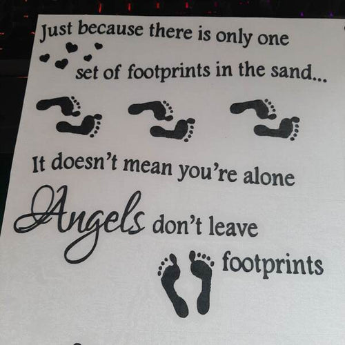 Just Because There Is Only One Set Of Footprints