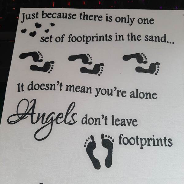 Just Because There Is Only One Set Of Footprints