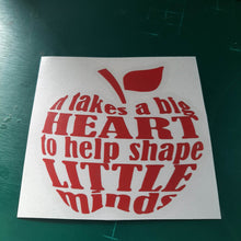 It Takes A Big Heart Apple