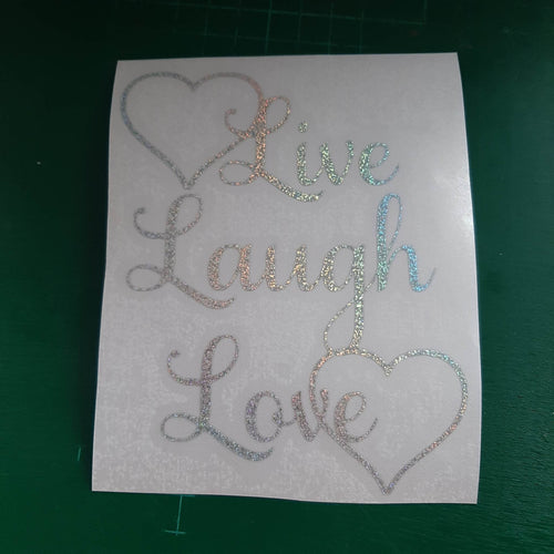 Live Love Laugh Hearts