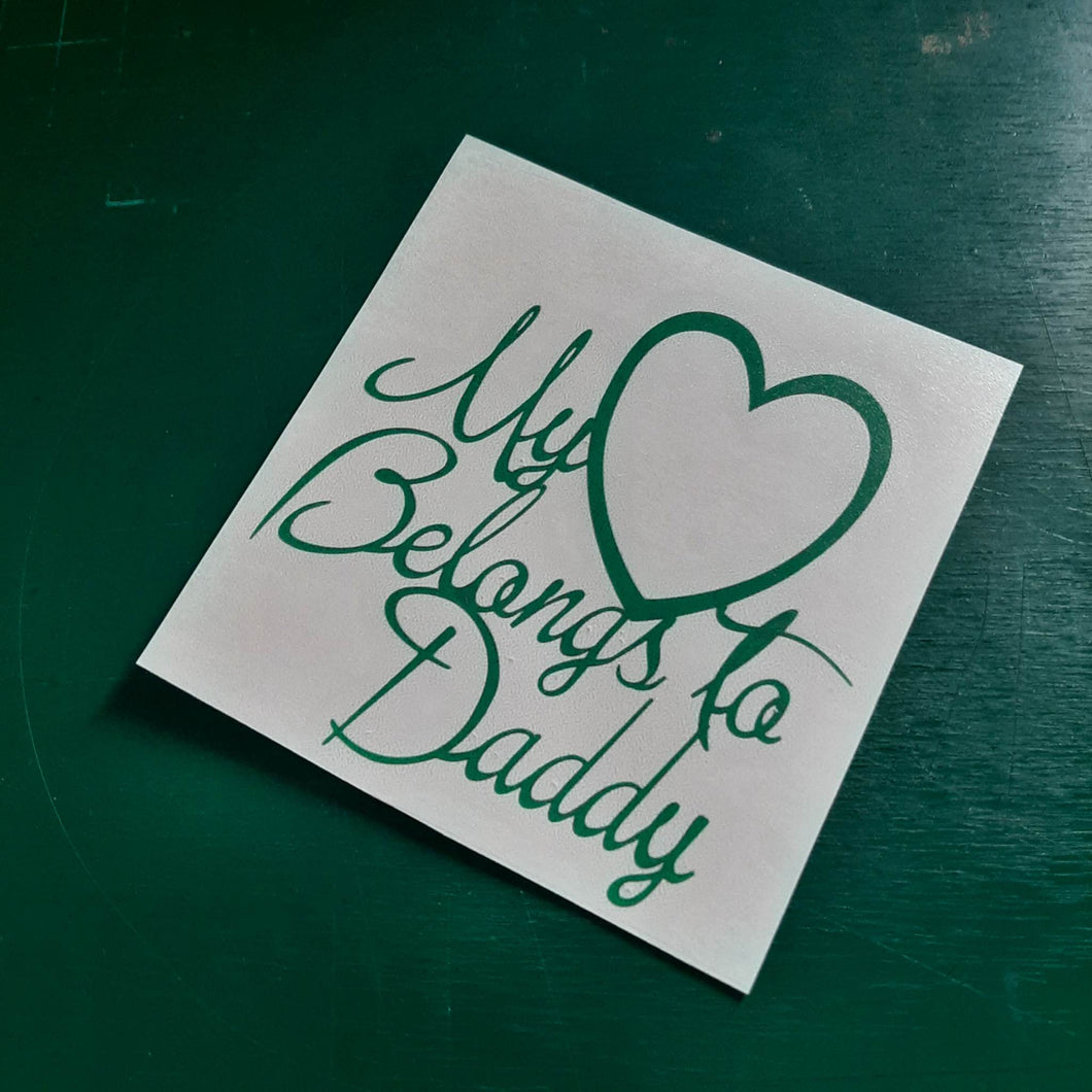 My Heart Belongs To Daddy