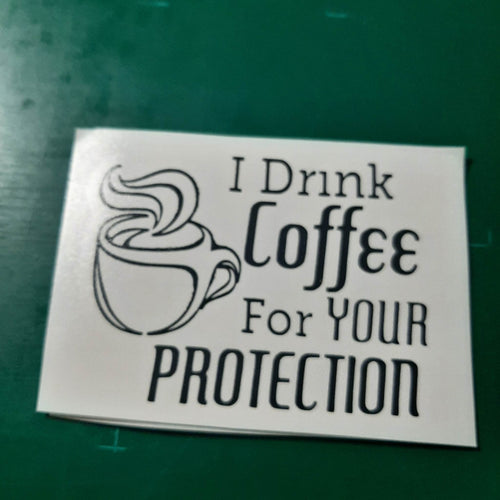 I Drink coffee