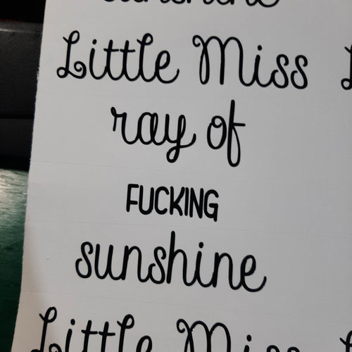 Little Miss Ray Of Sunshine