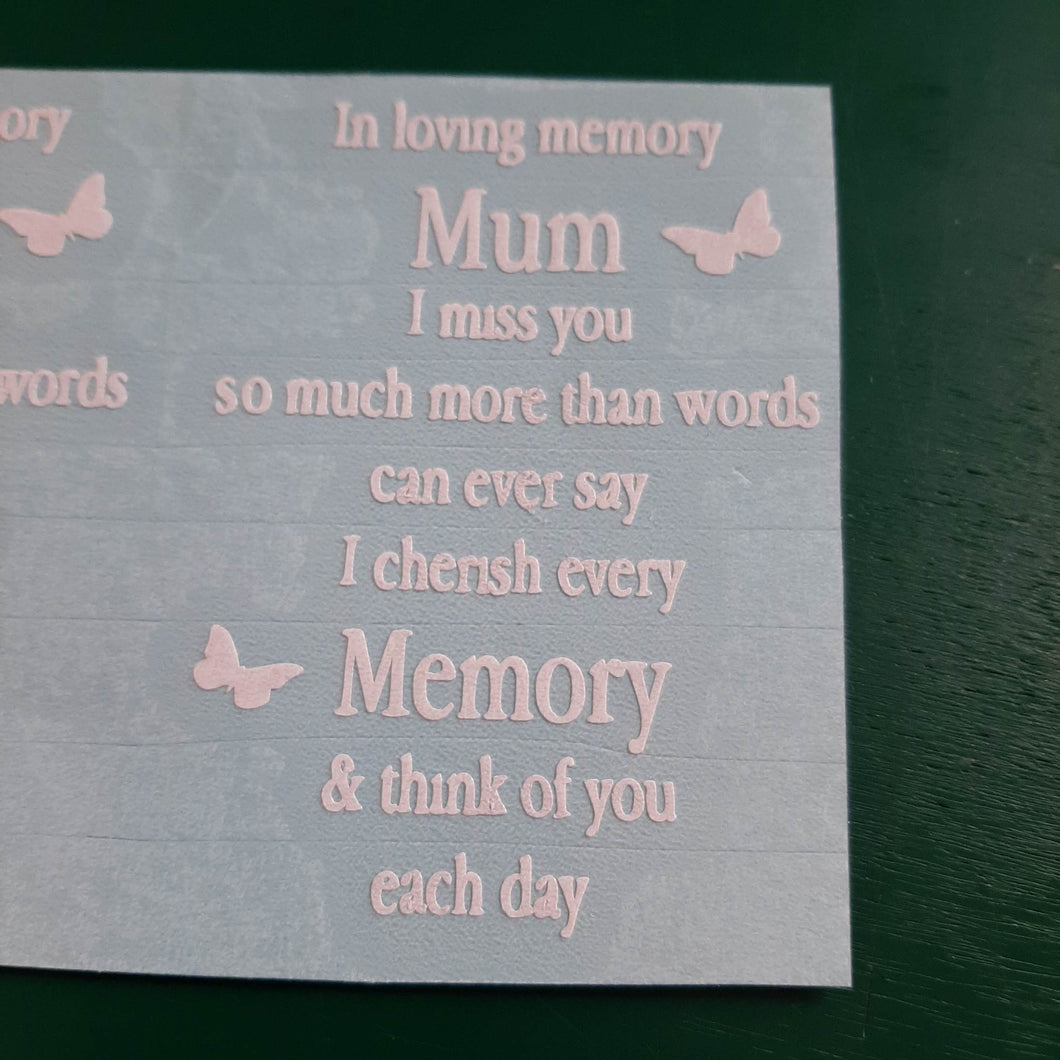 In Loving Memory Relation