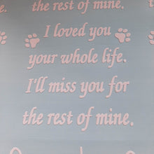 I Loved You Your Whole Life