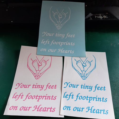 Your Tiny Feet Left Footprints