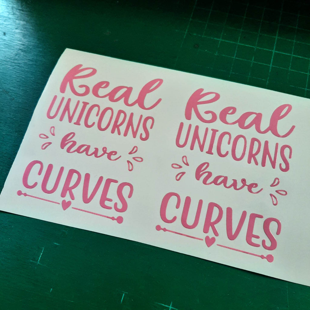Real Unicorns Have Curves