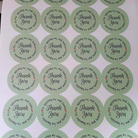 Thank You Stickers