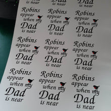 Robins Appear When Relation Is Near