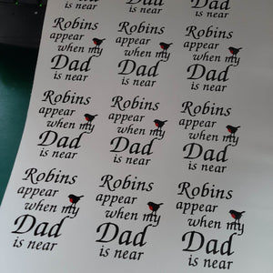 Robins Appear When Relation Is Near