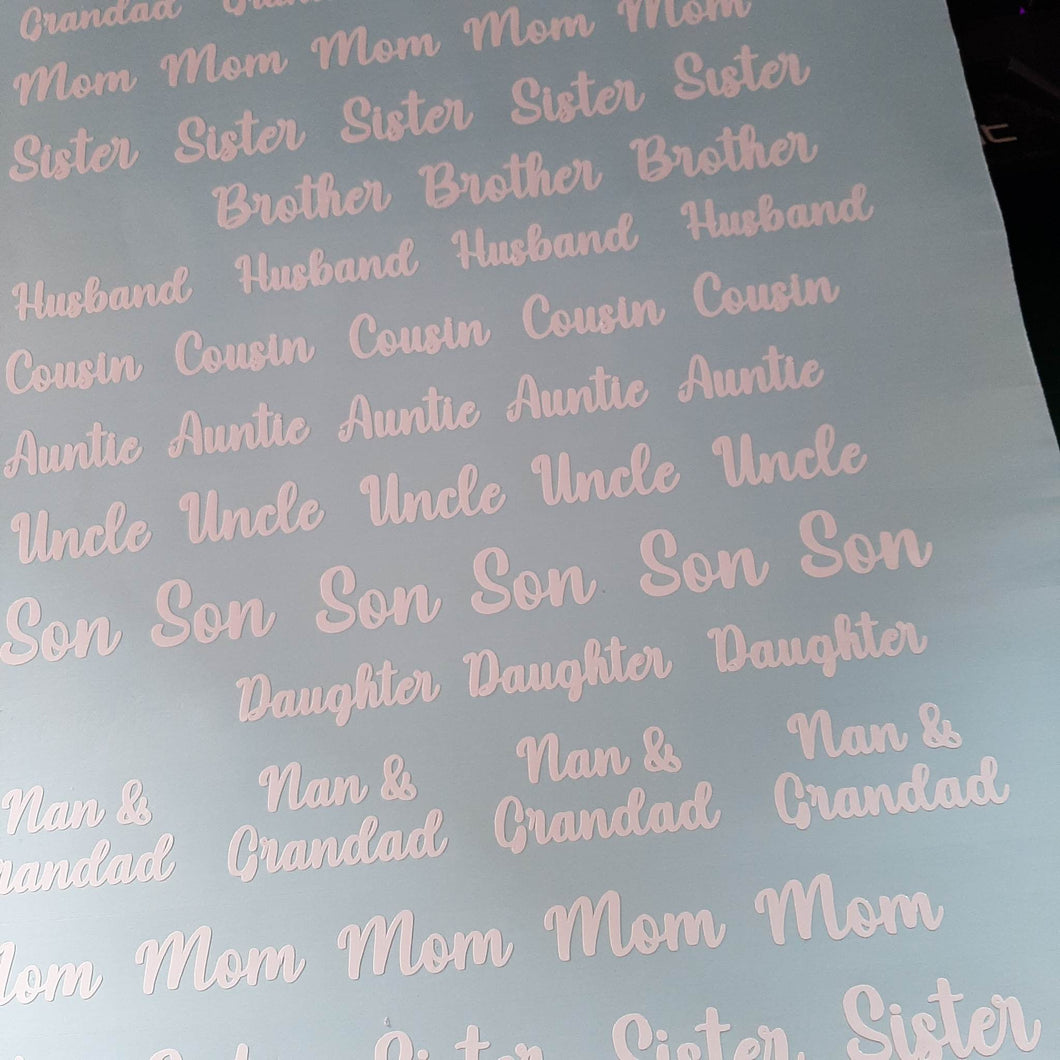 Small Mixed Relation Sheets