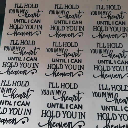 I'll Hold You In My Heart