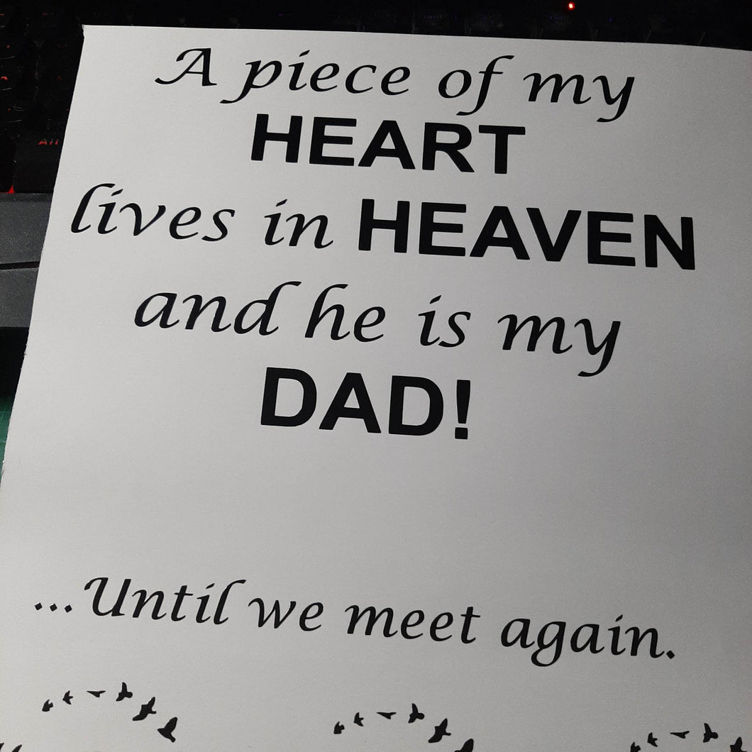A Piece Of My Heart Custom