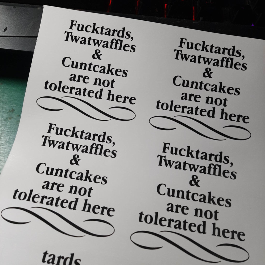 F*cktards, T*atwaffles