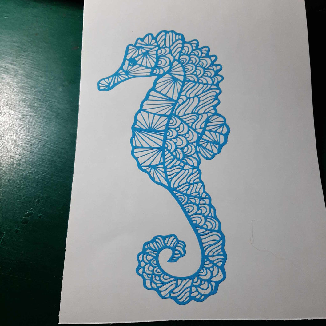 Seahorse Mandala