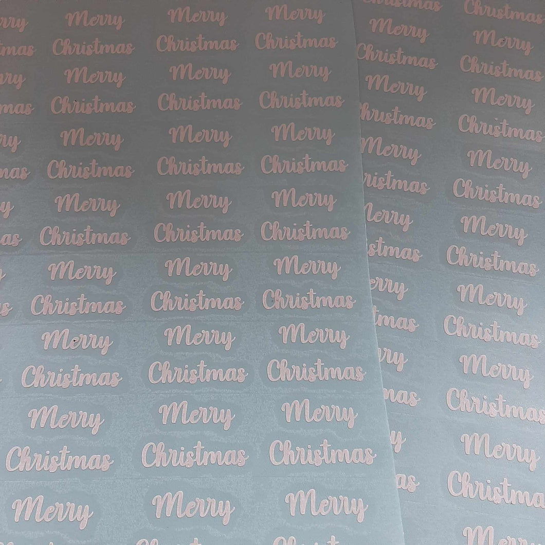 Merry Christmas Fancy Sheet