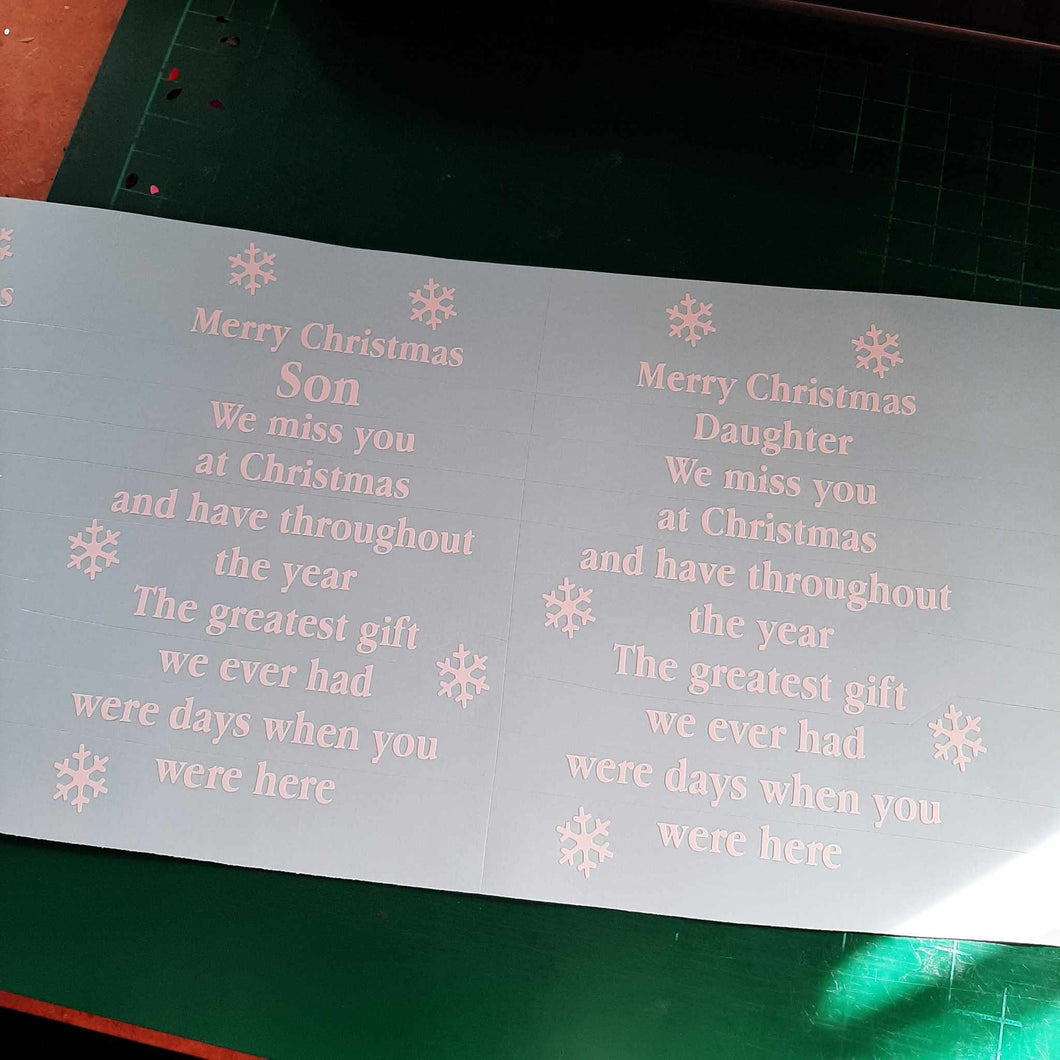 Merry Christmas We Miss you