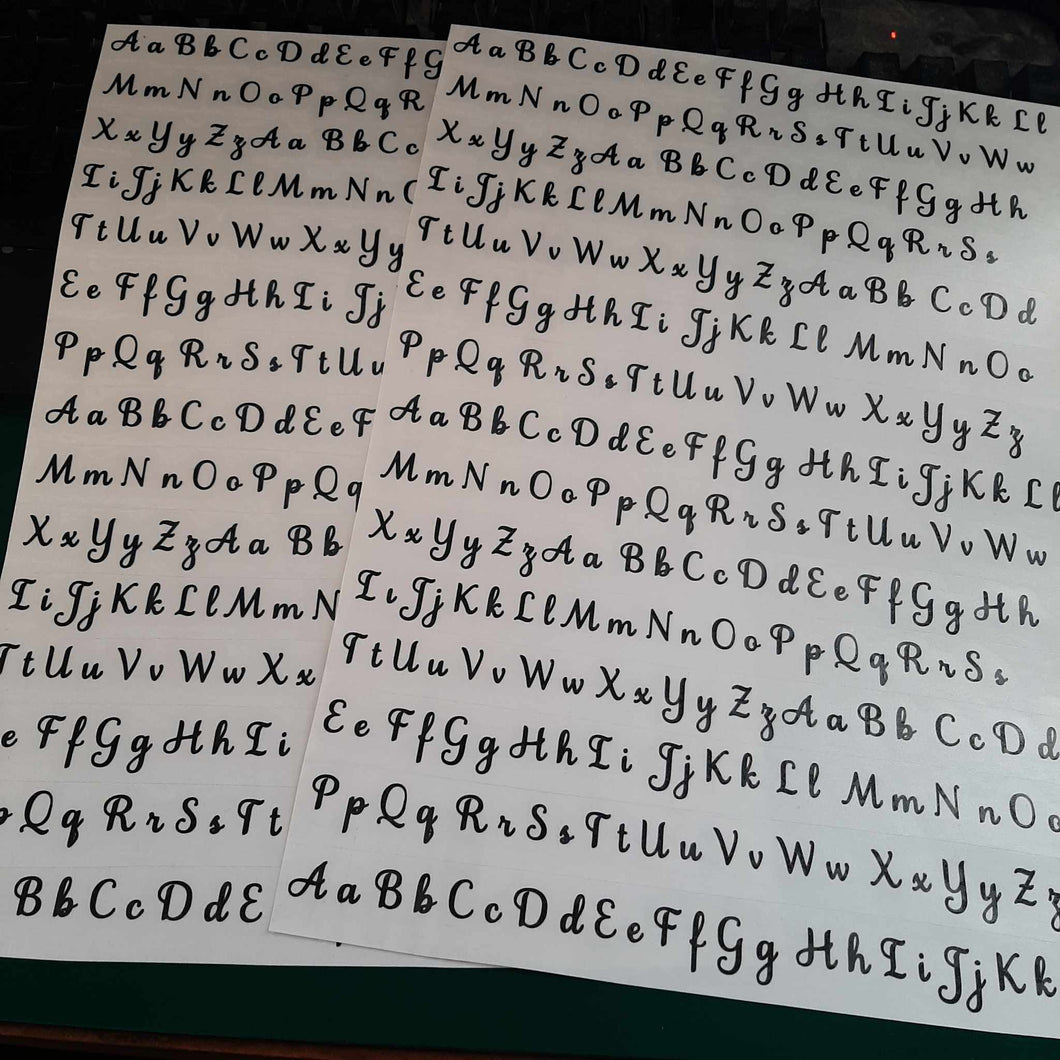 Samantha Upright Letters
