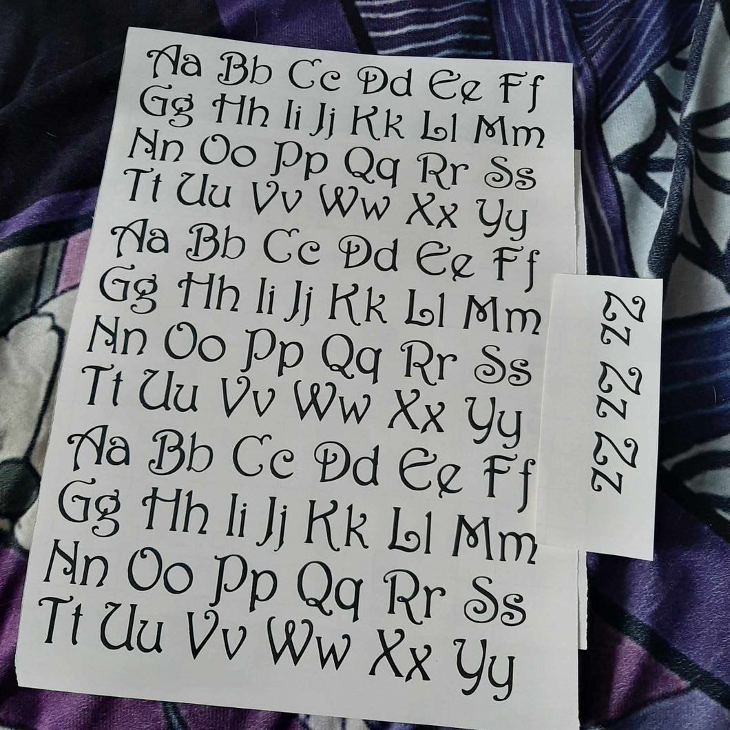 Harrington Font