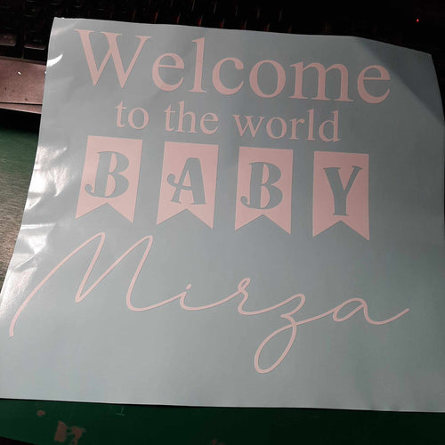Welcome To The World Name