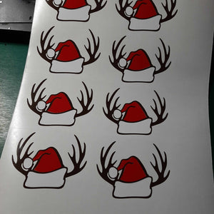 Santa Hat With Antlers