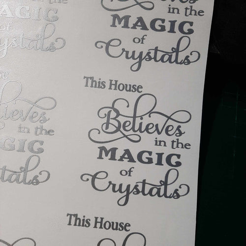 This House Believes Crystals