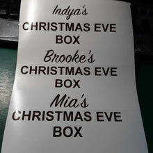 Name's Christmas Eve Box
