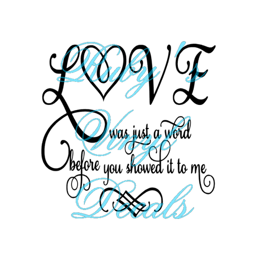 Love Was Just A Word