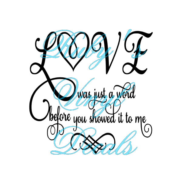 Love Was Just A Word