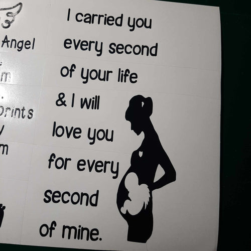 I Carried You Every Second