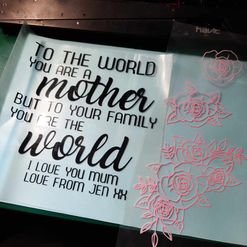 To The World You Are A Mother Heat Transfer