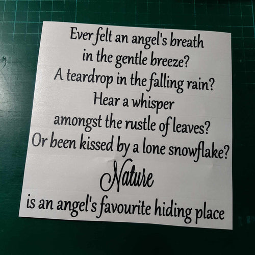 Ever Felt An Angel's Breath