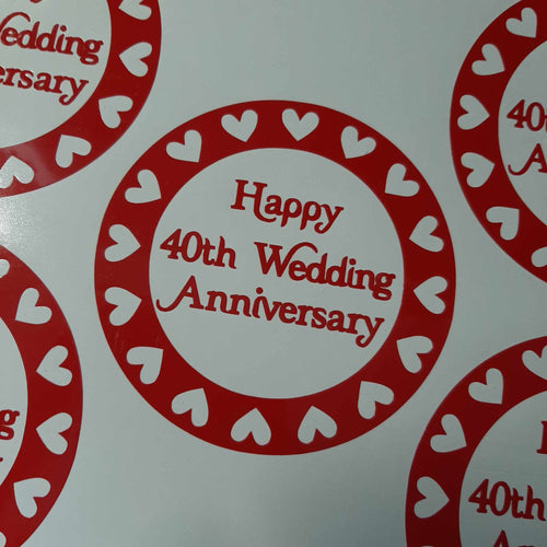 Happy 40th Wedding Anniversary
