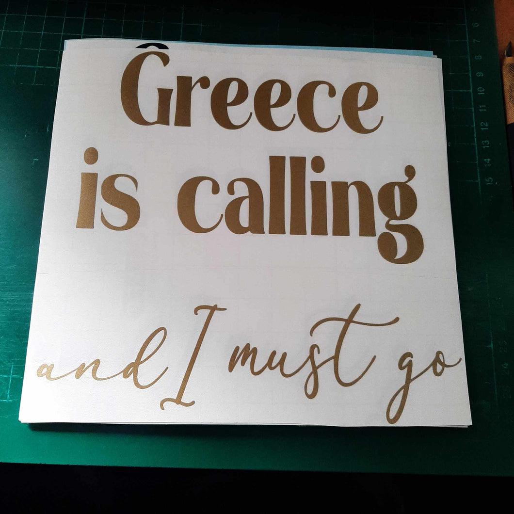 Greece Is Calling