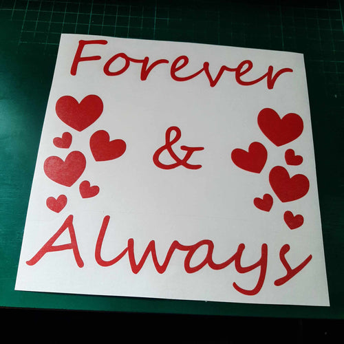 Forever & Always With Hearts