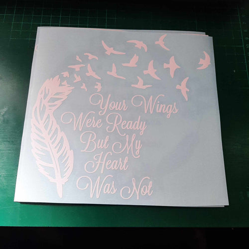 Your Wings Were Ready My Feathers