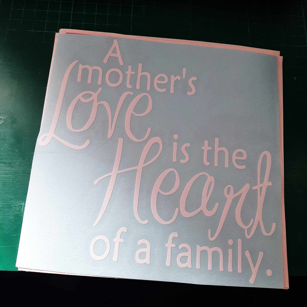 A Mother's Love Is The Heart